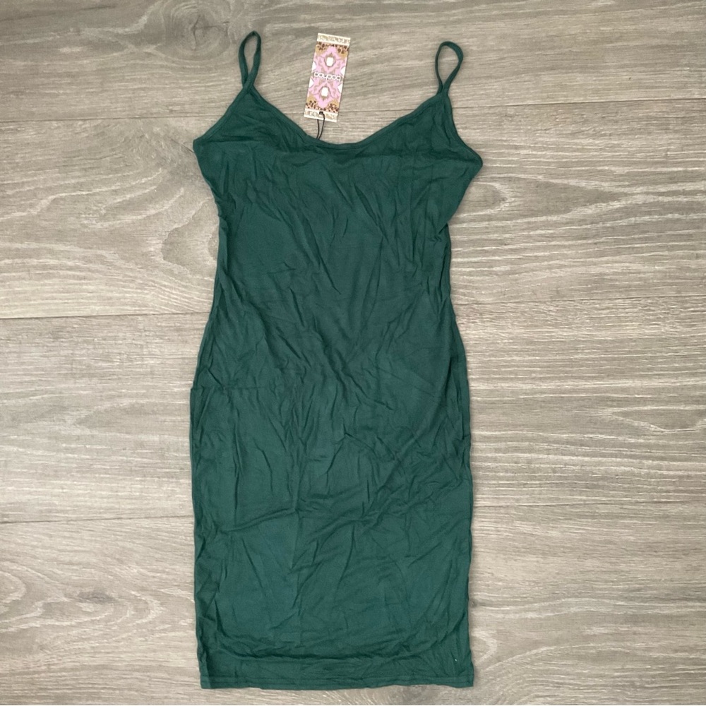 boohoo Basic Strappy Cami Bodycon Dress